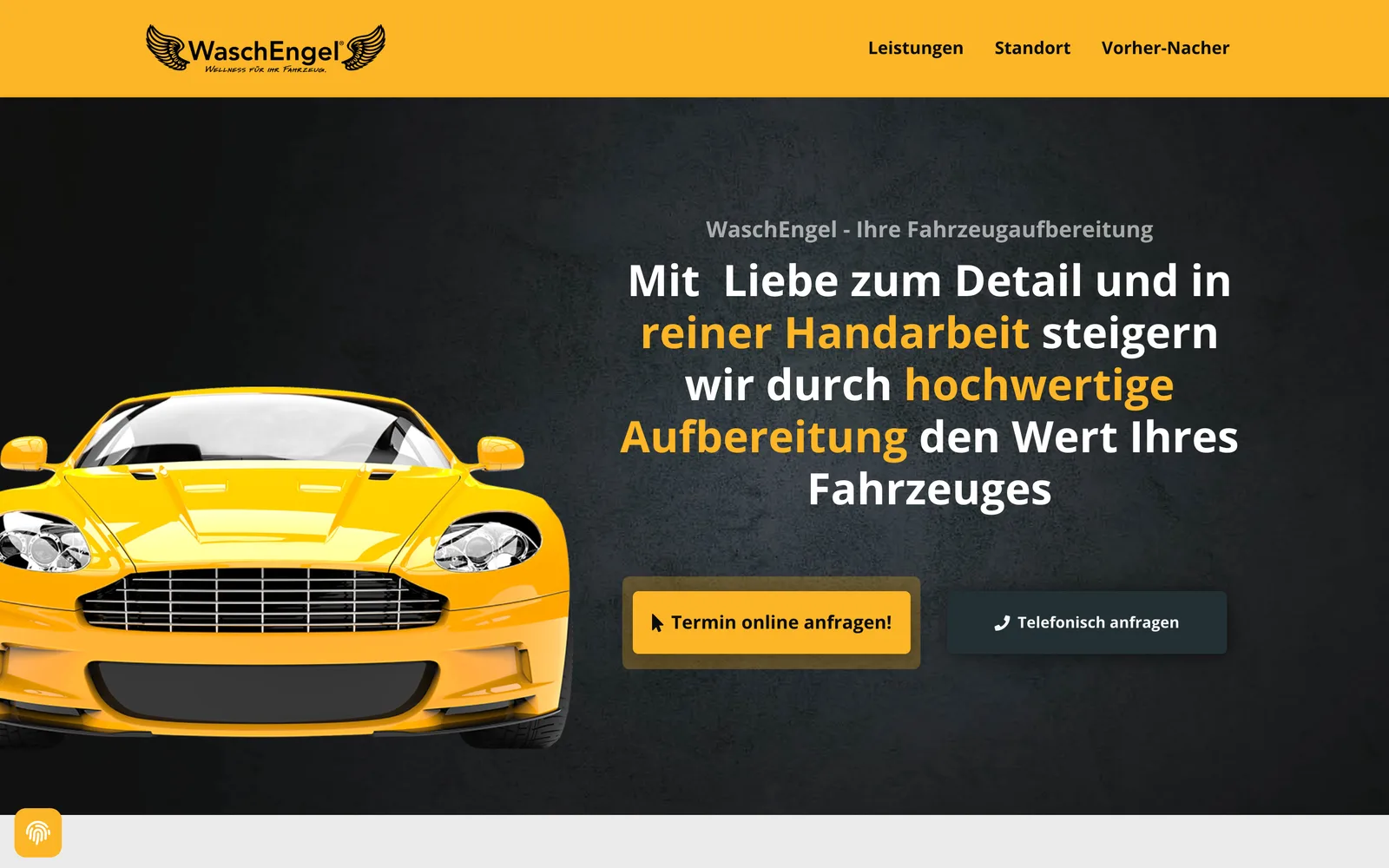 Website WaschEngel
